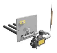 горелка газовая ермак уг-сабк-аб-16-1, 16 квт, энергонезависимое, для печей уралочка