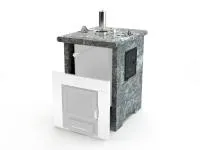 кожух изистим трехсторонний из талькохлорита закр. верх для пб сочи premium