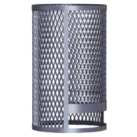 сетка на трубу gfs ураган искандер 18/25 avangard 24/25 круглая 115 (240х507) под шибер с креплением