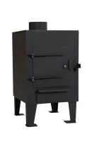 печь отопительная сибирь полигон 80 дровяная