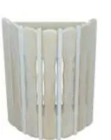 абажур угловой комбинированный волна, банный эксперт