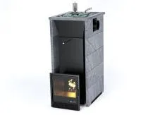 печь для бани изистим геленджик premium в 3-х ст.кож. талькохл-т открыт.верх подкл.справа aisi 321