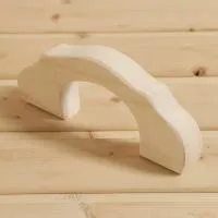 ручка дверная из липы 25*9*2,6 см,  добропаровъ 